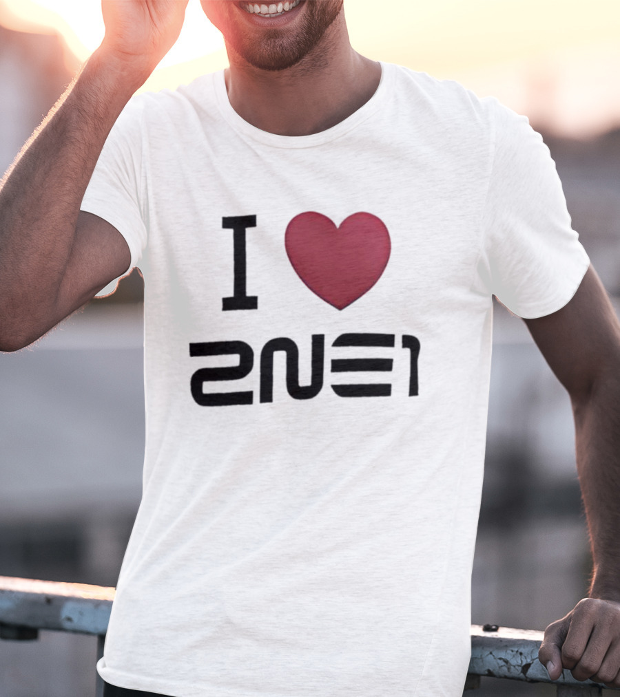 I Love 2NE1 K-pop Legend Iconic South Korean Girl Group T-Shirt