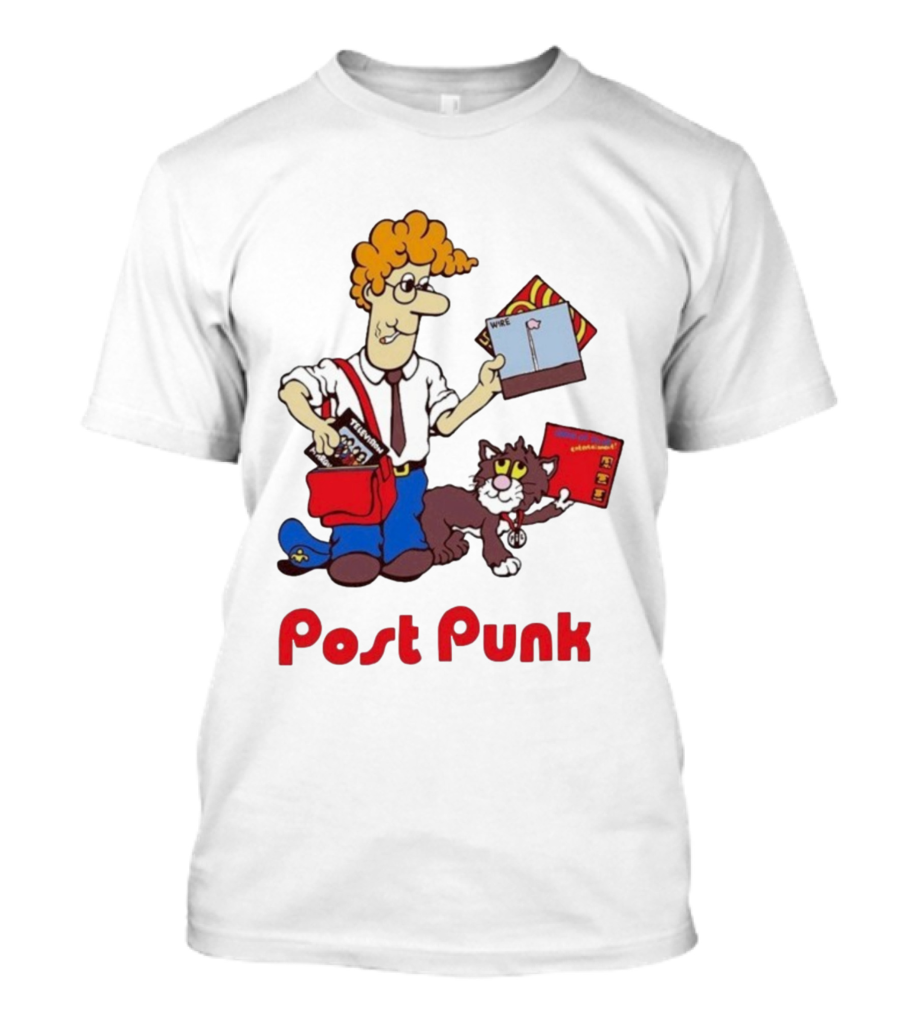 Post Punk Television Marquee Moon Wire Cigarettes Compilation T-Shirt