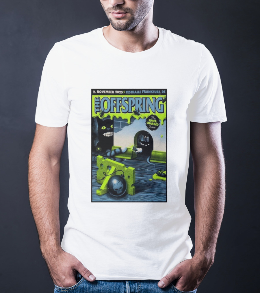 The Offspring Festhalle Frankfurt November 2 2025 Super-Charged Issue T-Shirt