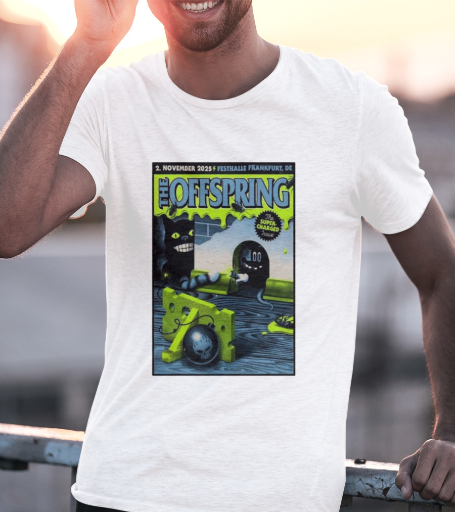 The Offspring Festhalle Frankfurt November 2 2025 Super-Charged Issue T-Shirt