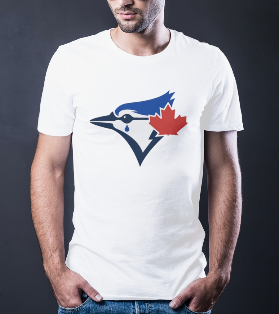 Toronto Blue Jays Maple Leaf Logo With Tear Drop T-Shirt