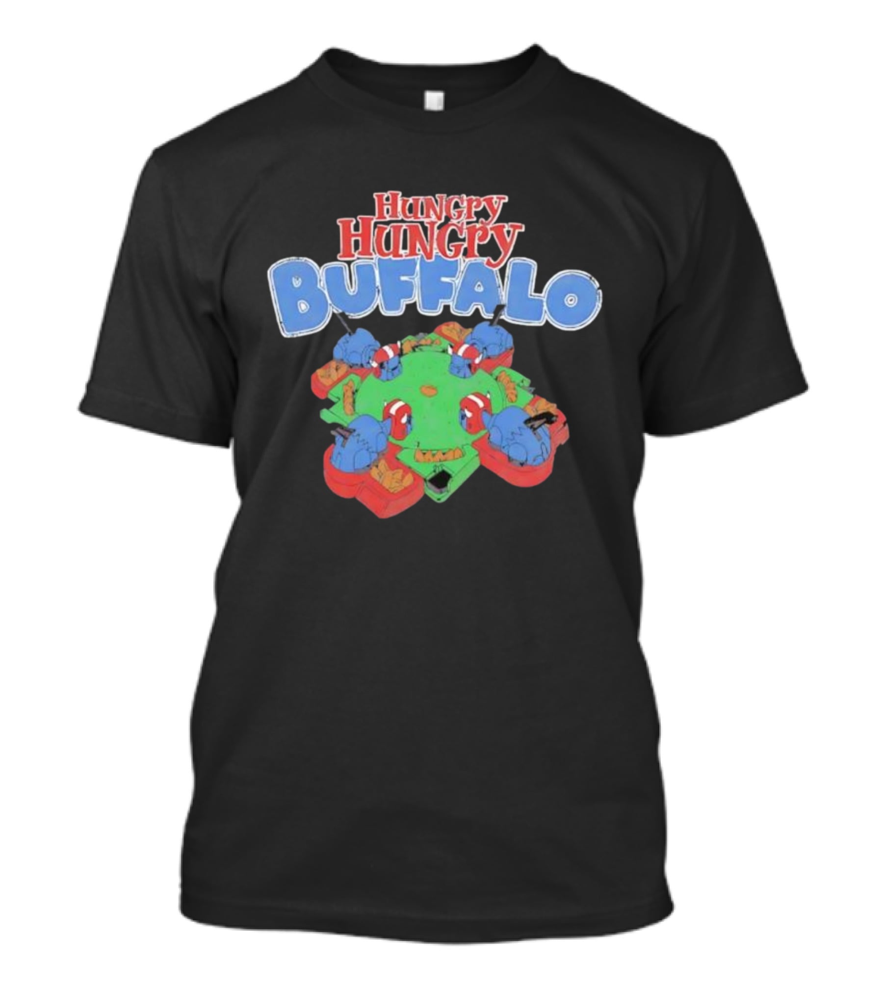 Hungry Hungry Buffalo Board Game Parody Buffalo Bills Fans T-Shirt