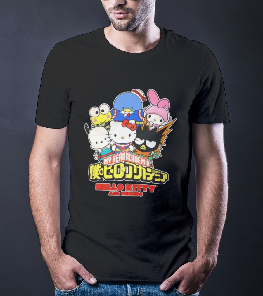 My Hero Academia Boku No Hiro Akademia Hello Kitty And Friends T-Shirt