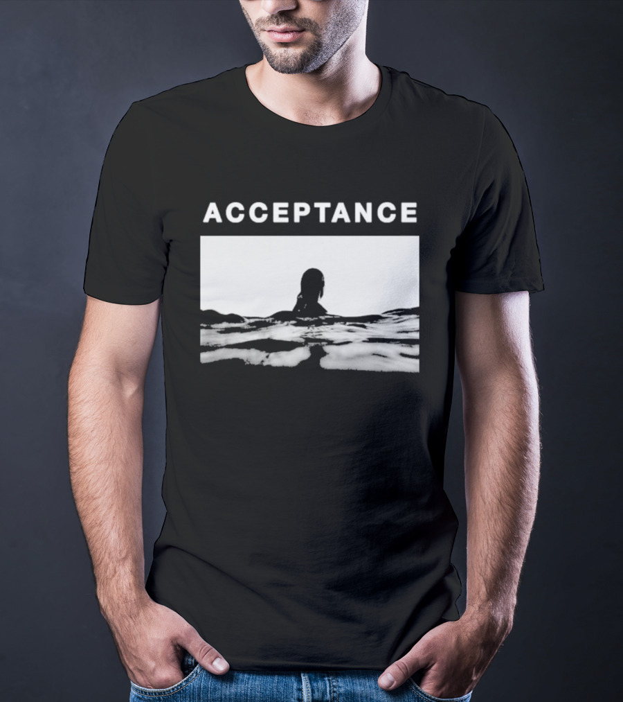 ACCEPTANCE Wild Free Ocean Silhouette T-Shirt