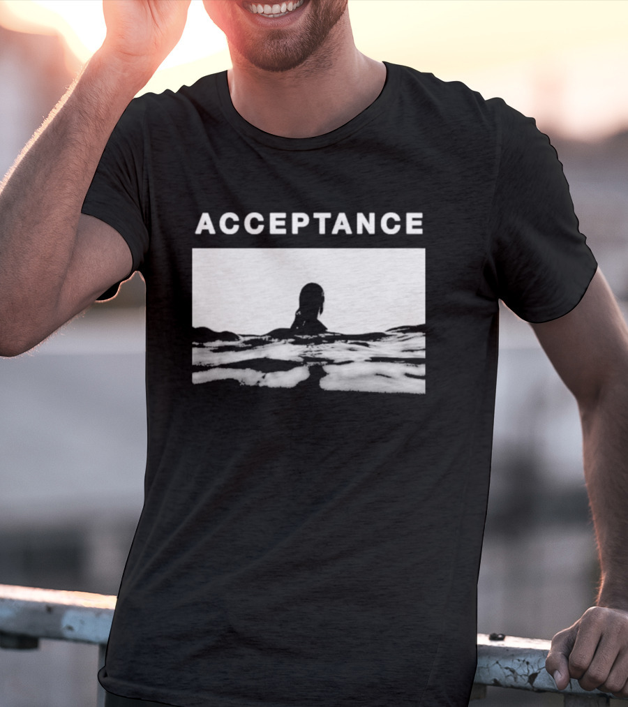 ACCEPTANCE Wild Free Ocean Silhouette T-Shirt