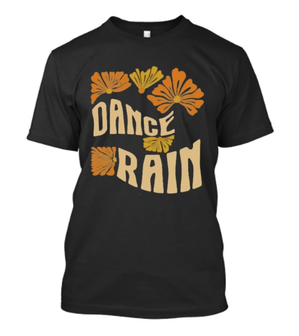 Charles Wesley Godwin Dance Rain Floral Pattern T-Shirt