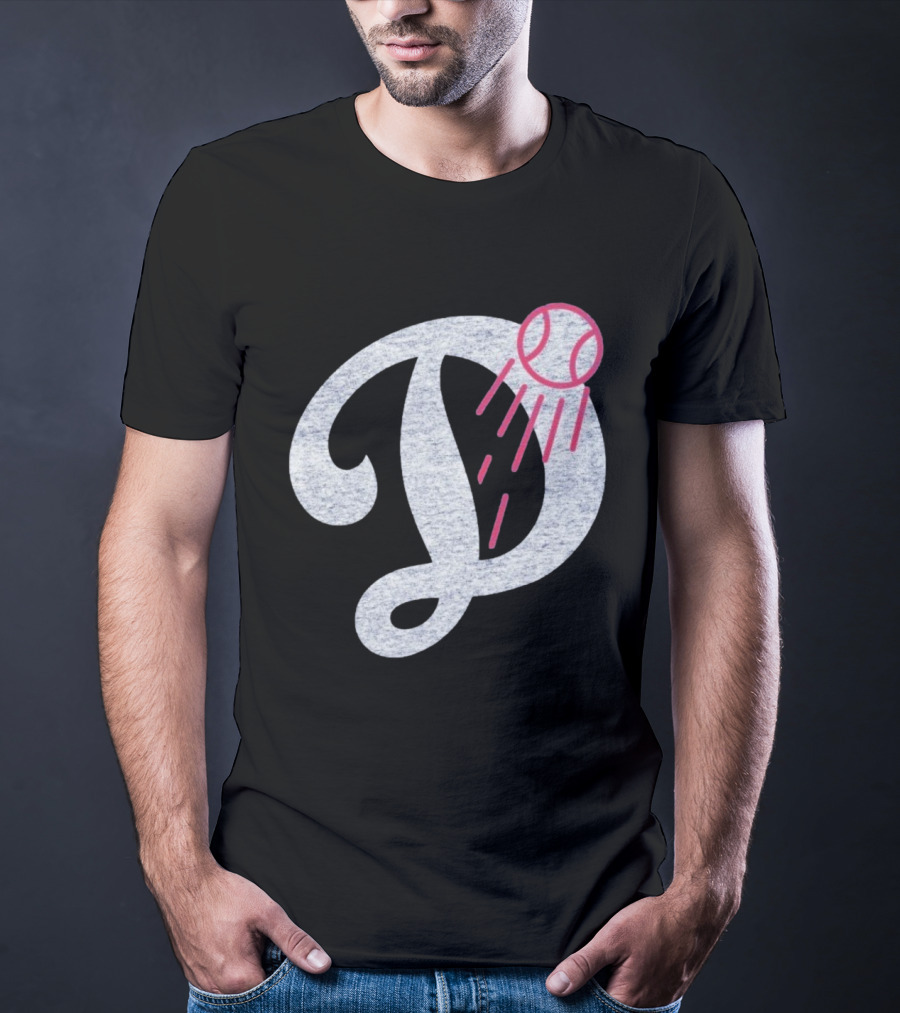 Los Angeles Dodgers Deceptor Baseball D Logo T-Shirt