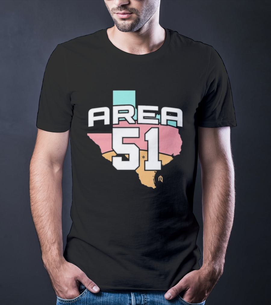 San Antonio Spurs Area 51 Texas Basketball Theme T-Shirt