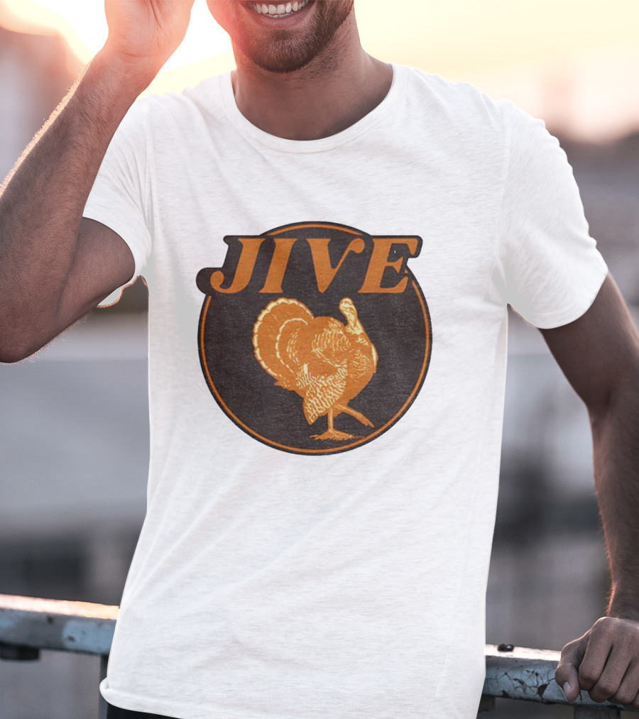 Jive Turkey Retro Style Thanksgiving Humor T-Shirt