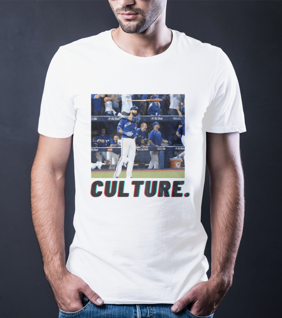 Blue Jays Jose Bautista Iconic Bat Flip Culture Celebration T-Shirt
