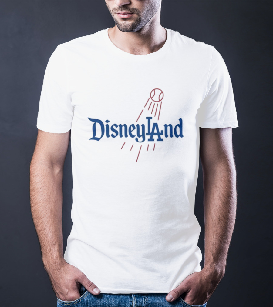 Disneyland LA Baseball Dodgers T-Shirt