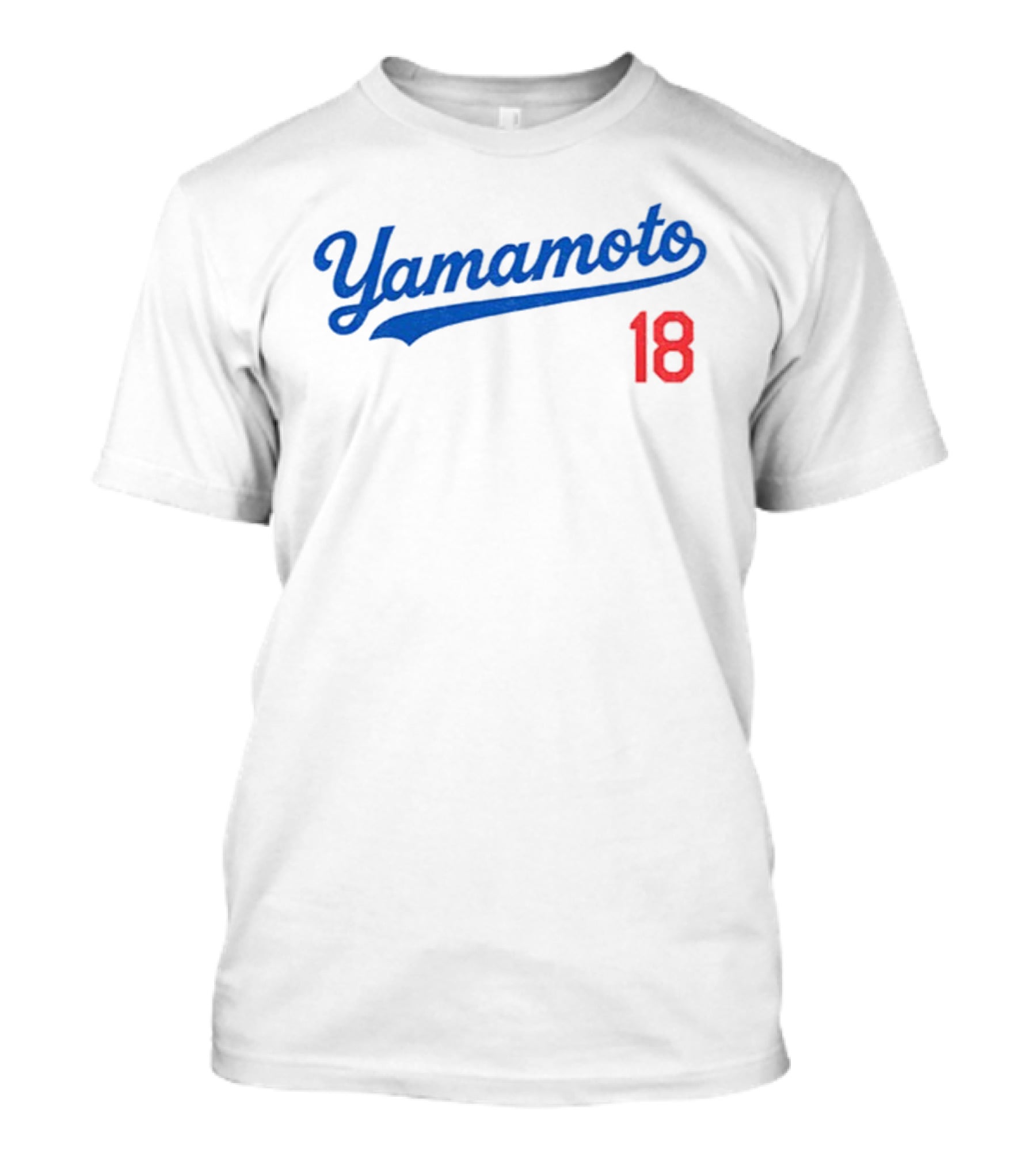 Yamamoto 18 Los Angeles Dodgers MLB Baseball World Champions T-Shirt