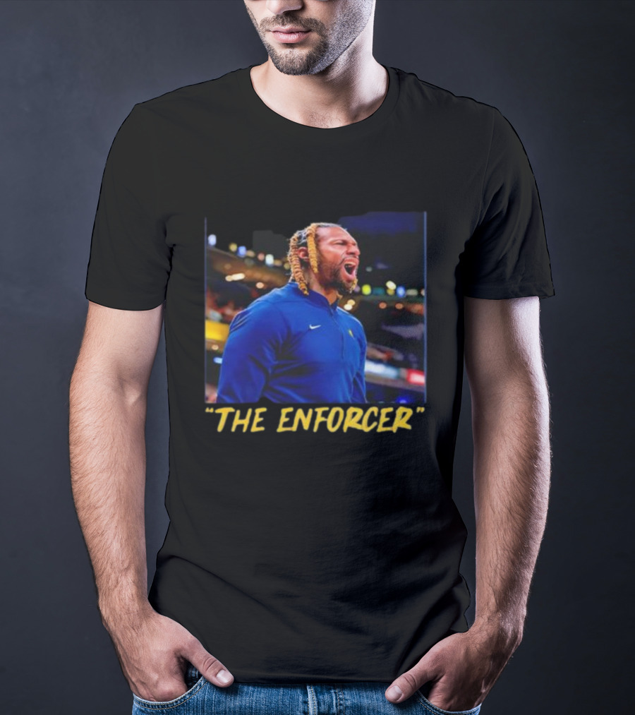 The Enforcer James Johnson Basketball Energy T-Shirt