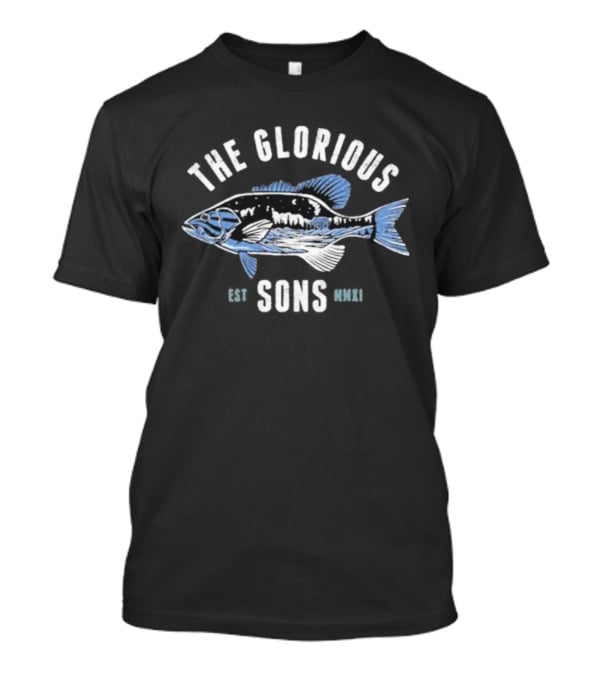 The Glorious Sons Fish Vintage Band Tour Logo T-Shirt
