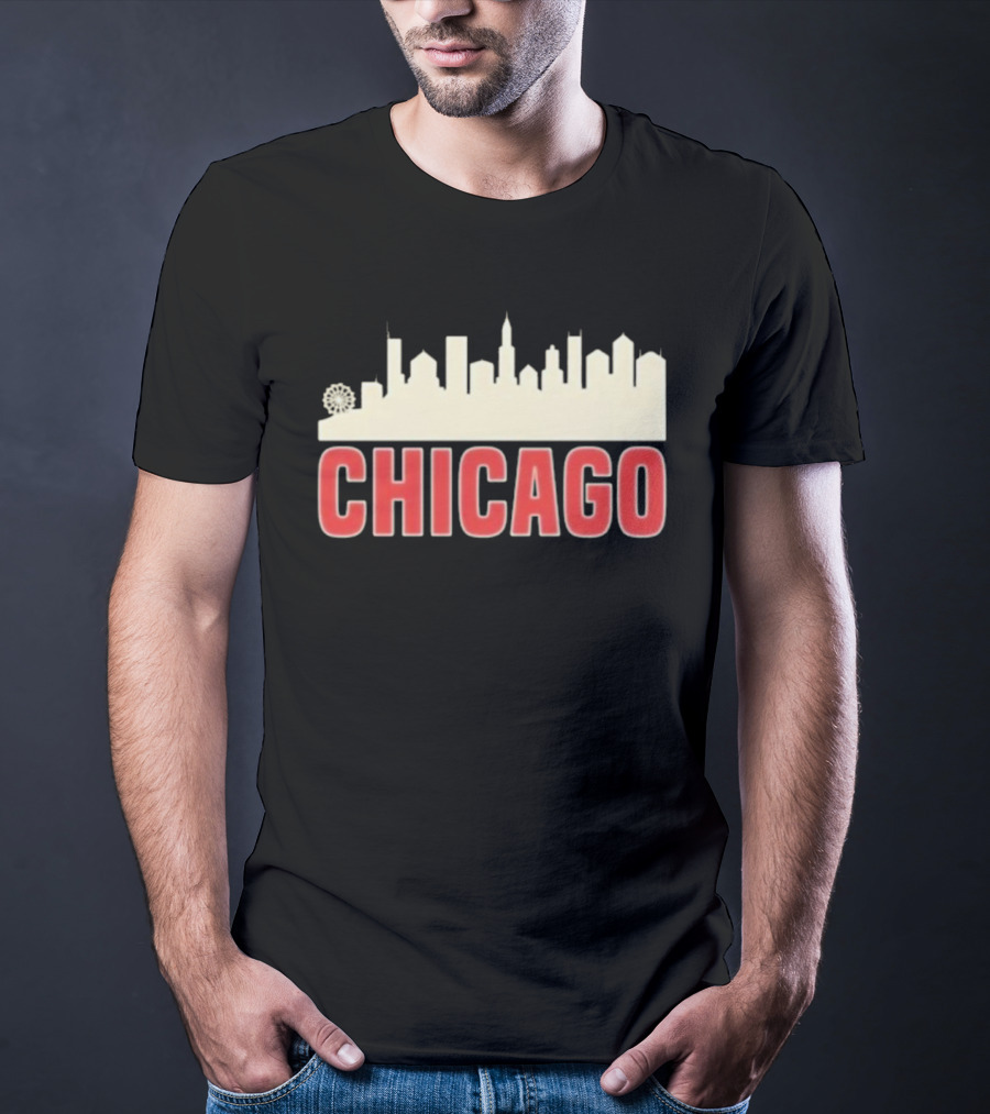 The Conners Jackie Harris Chicago Skyline T-Shirt