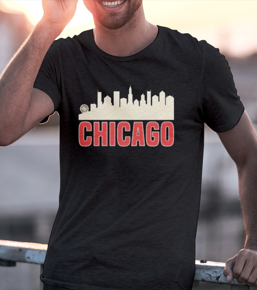 The Conners Jackie Harris Chicago Skyline T-Shirt