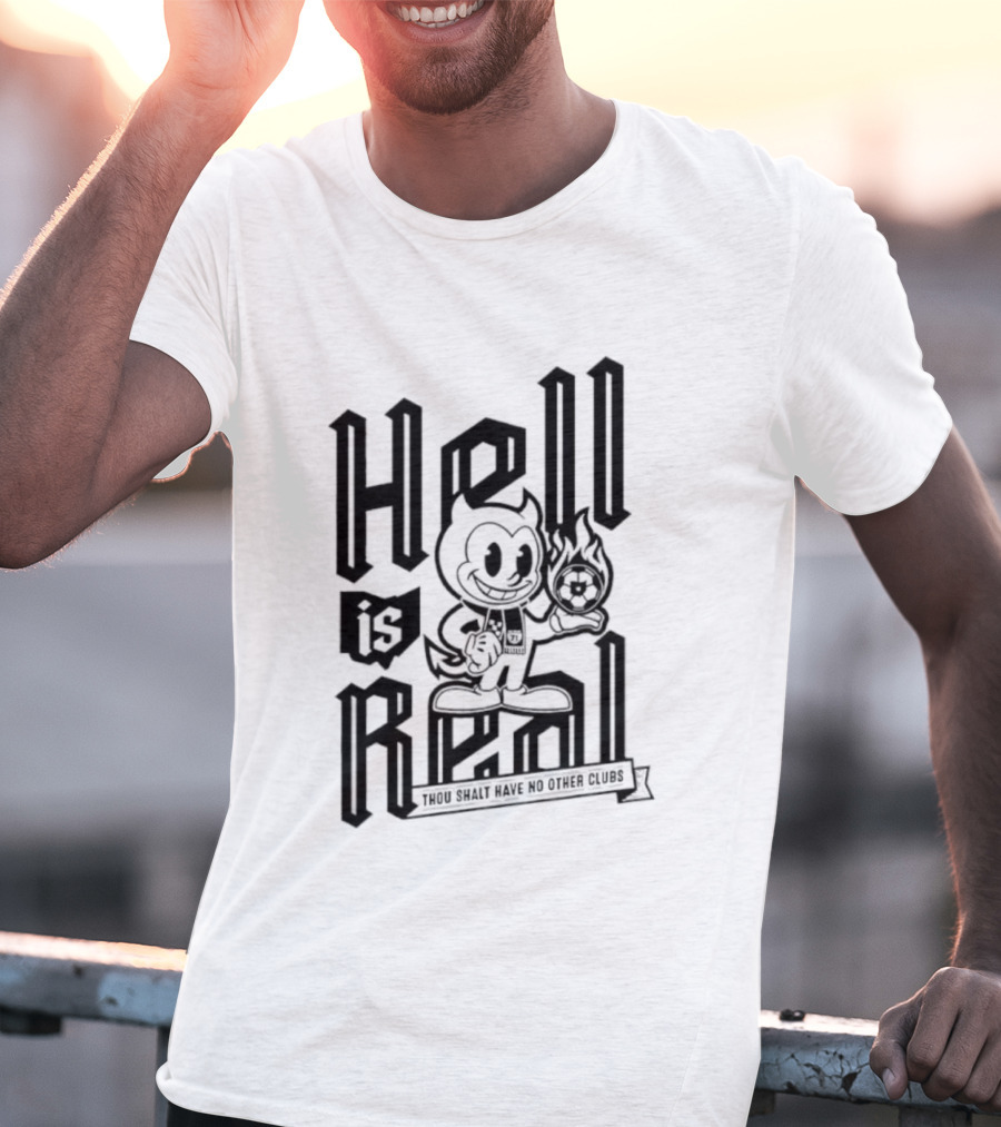 Hell Is Real 2025 Li’l Devil Thou Shalt Have No Other Clubs T-Shirt