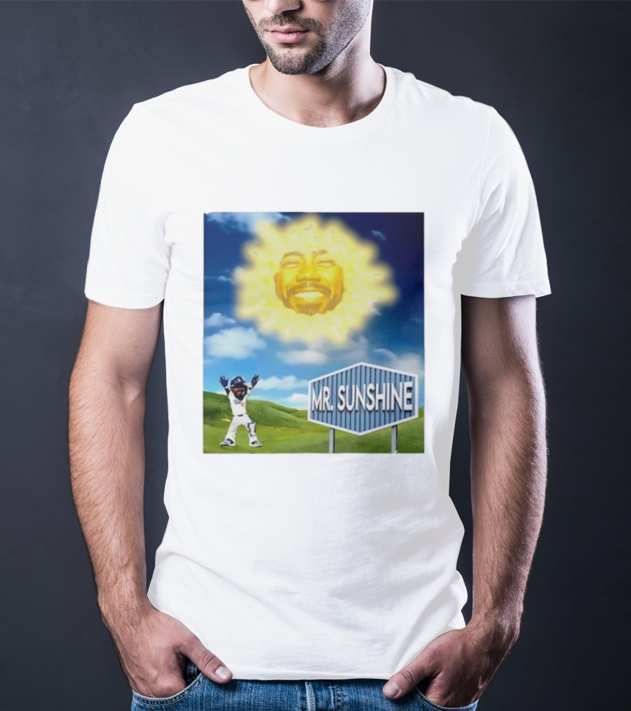 Dodgers Celebration Mini Mr. Sunshine LA Baseball Player T-Shirt
