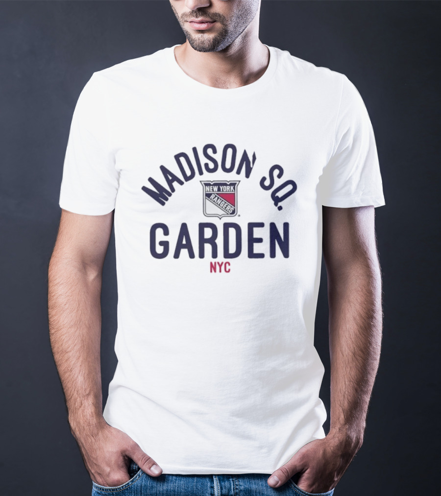 New York Rangers Madison Sq Garden NYC T-Shirt