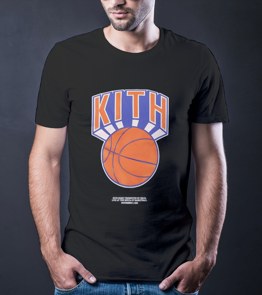 Kith New York Knicks Retro NY Nelson Basketball T-Shirt