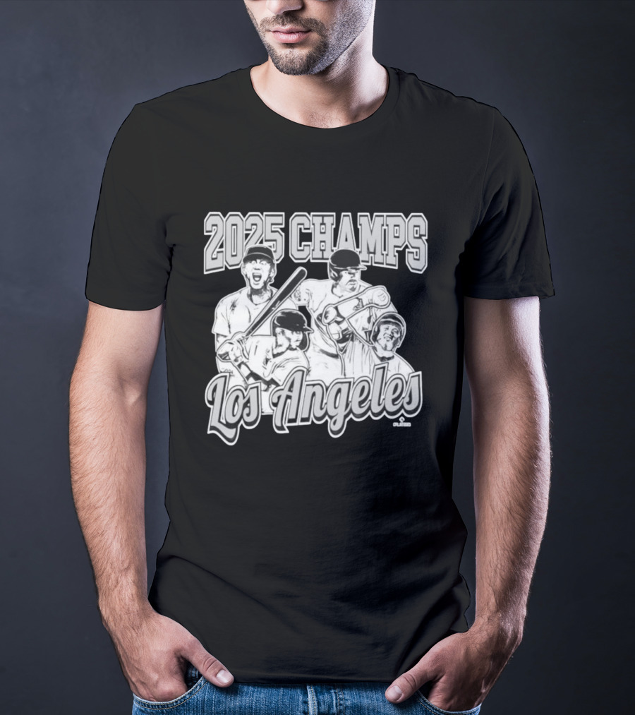 Los Angeles 2025 Champs Baseball Team Triumph T-Shirt