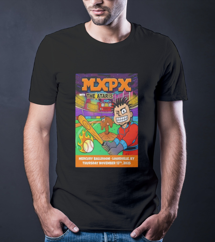 MXPX With The Ataris Concert Nov 13 2025 Mercury Ballroom Louisville KY T-Shirt