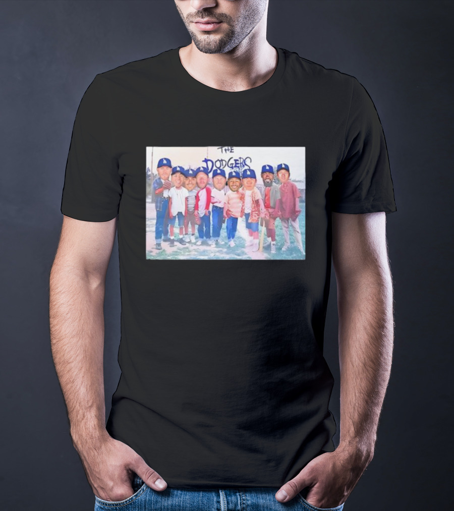 The Dodgers Team Meme Vintage Baseball Cap Group T-Shirt