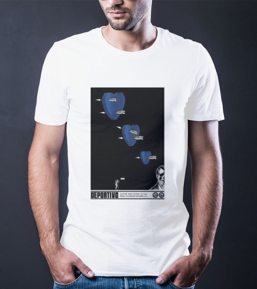 DEPORTIVO La Clef Saint-Germain-en-Laye France November 7 2025 T-Shirt