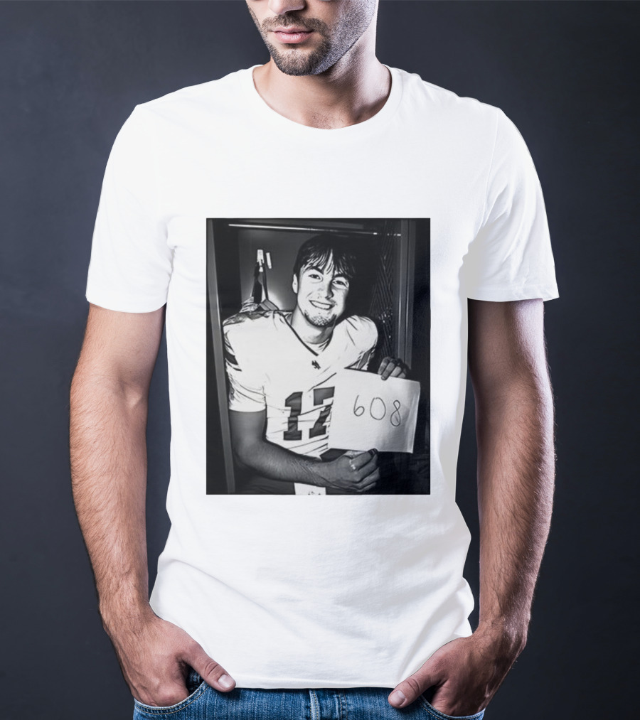 Drew Mestemaker 608 North Texas Mean Green Football Player 17 T-Shirt