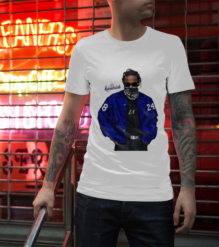 Kendrick Lamar Los Angeles Dodgers LA 2025 MLB Baseball World Series 24 28 T-Shirt