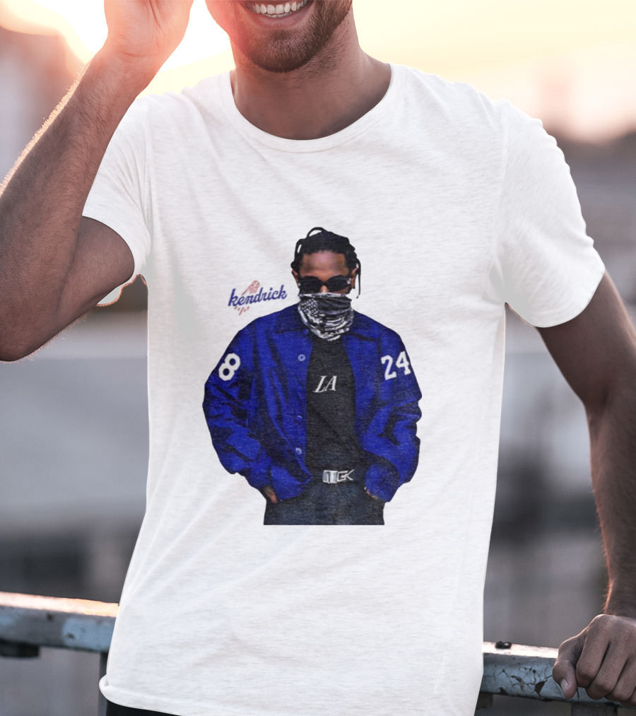 Kendrick Lamar Los Angeles Dodgers LA 2025 MLB Baseball World Series 24 28 T-Shirt