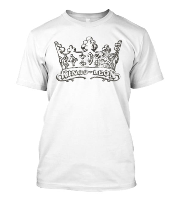Kings Of Leon Intricate Crown Illustration T-Shirt