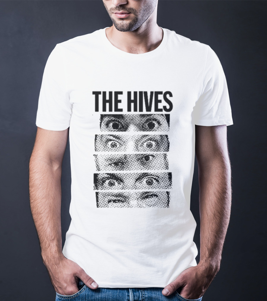 The Hives Band Multiple Eyes Design T-Shirt