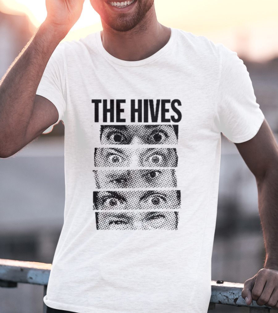 The Hives Band Multiple Eyes Design T-Shirt
