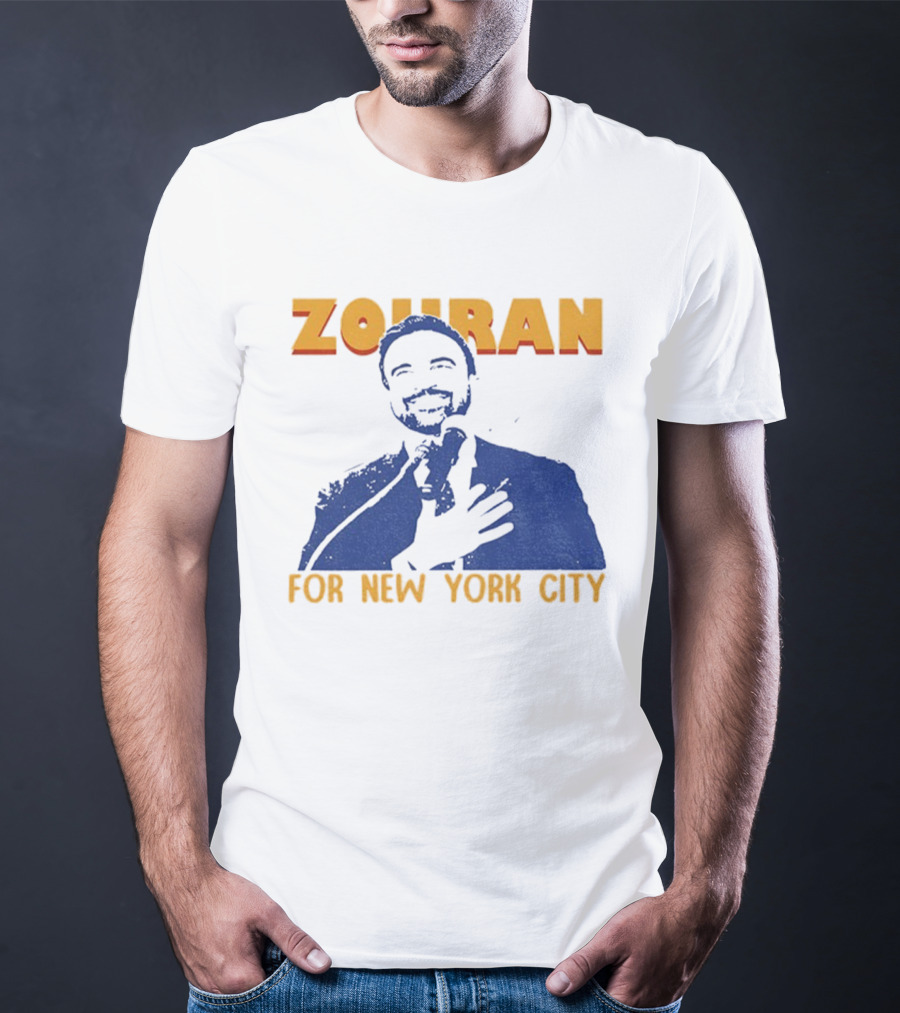 Zohran For New York City Mayor 2025 Political Campaign T-Shirt