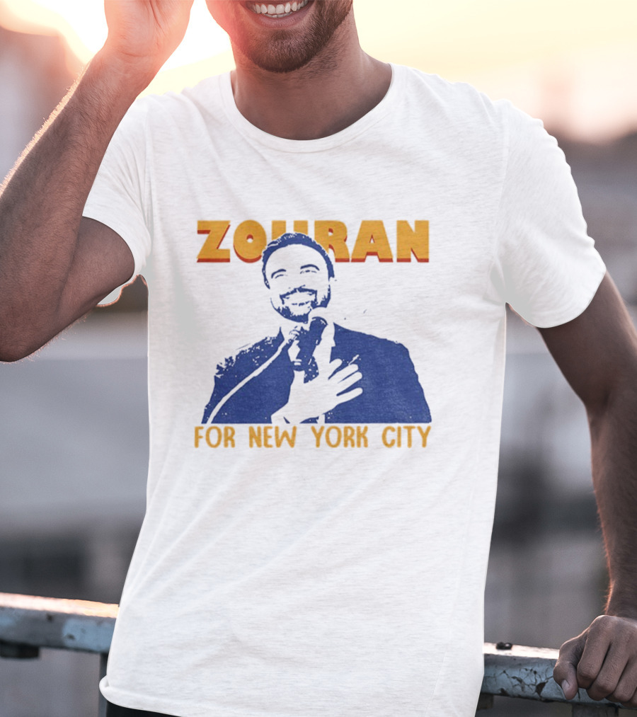 Zohran For New York City Mayor 2025 Political Campaign T-Shirt