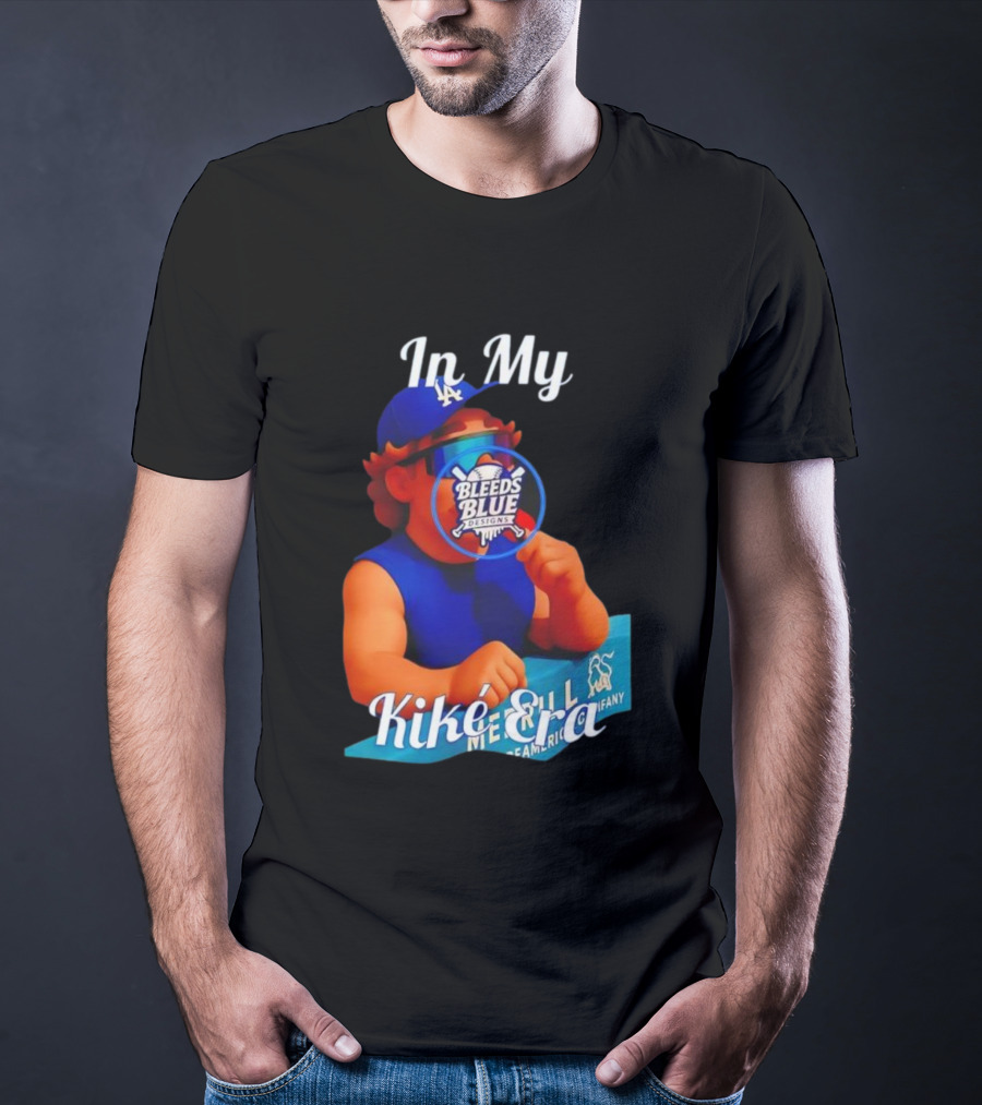 Kiké Era In My Bleeds Blue Los Angeles T-Shirt