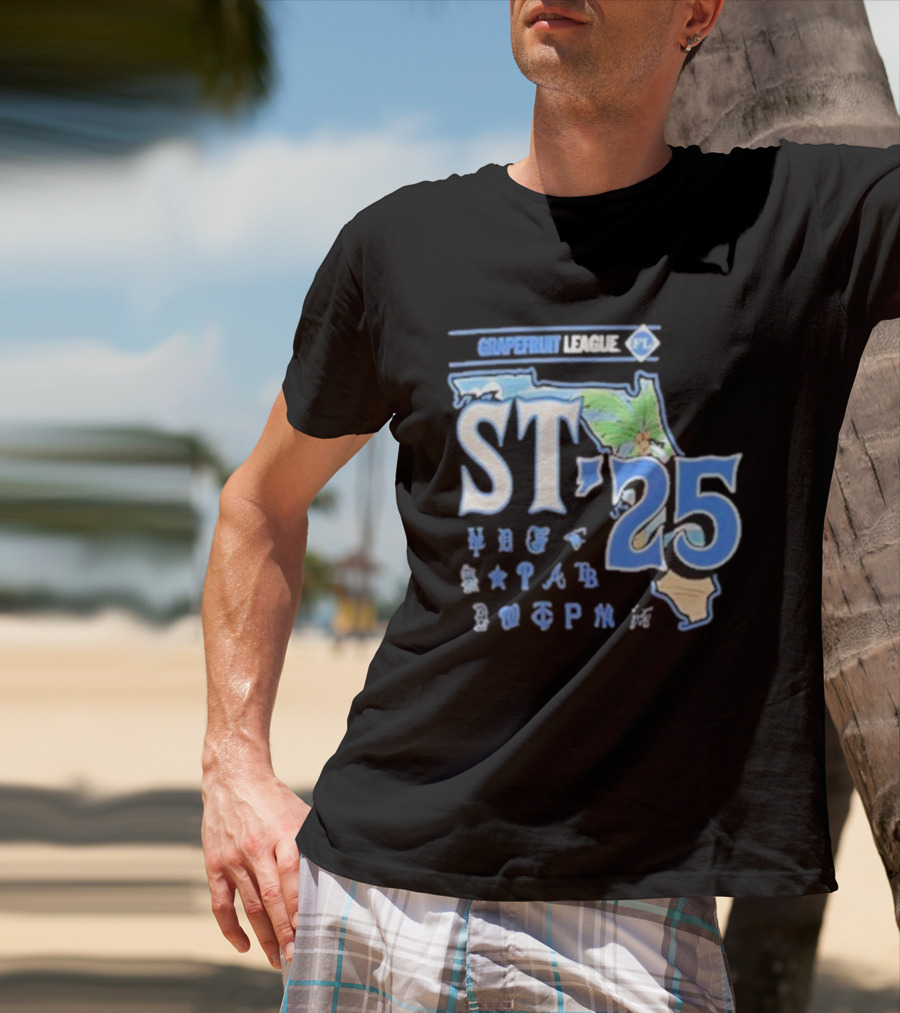 Grapefruit League Florida ST '25 MLB Baseball Spring Training T-Shirt
