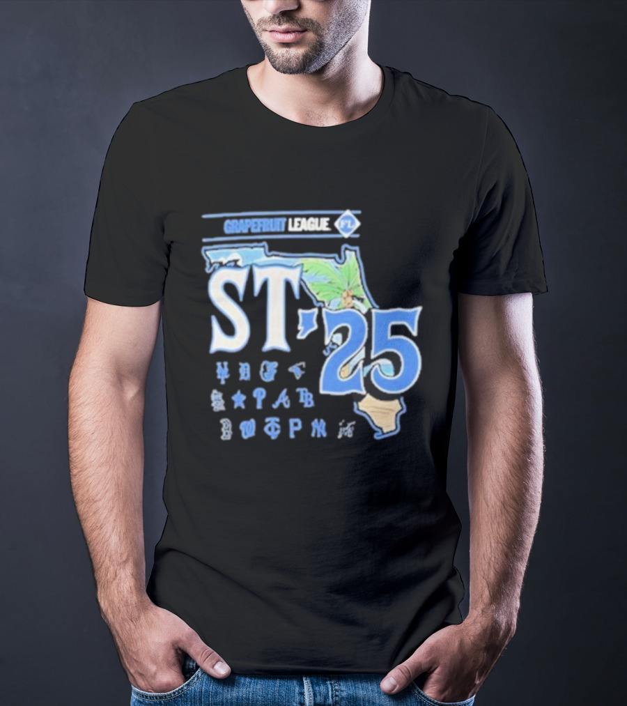 Grapefruit League Florida ST '25 MLB Baseball Spring Training T-Shirt