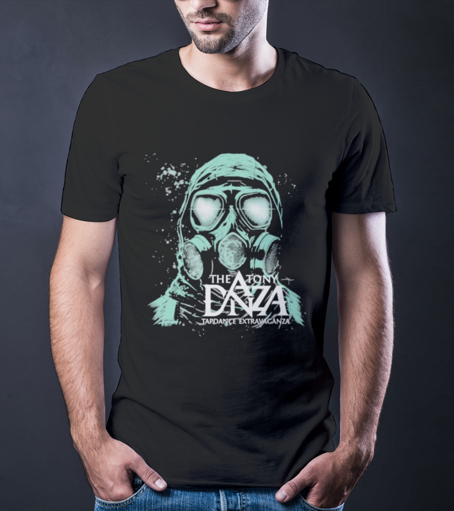 The Tony Danza Tapdance Extravaganza Gas Mask Art Style T-Shirt
