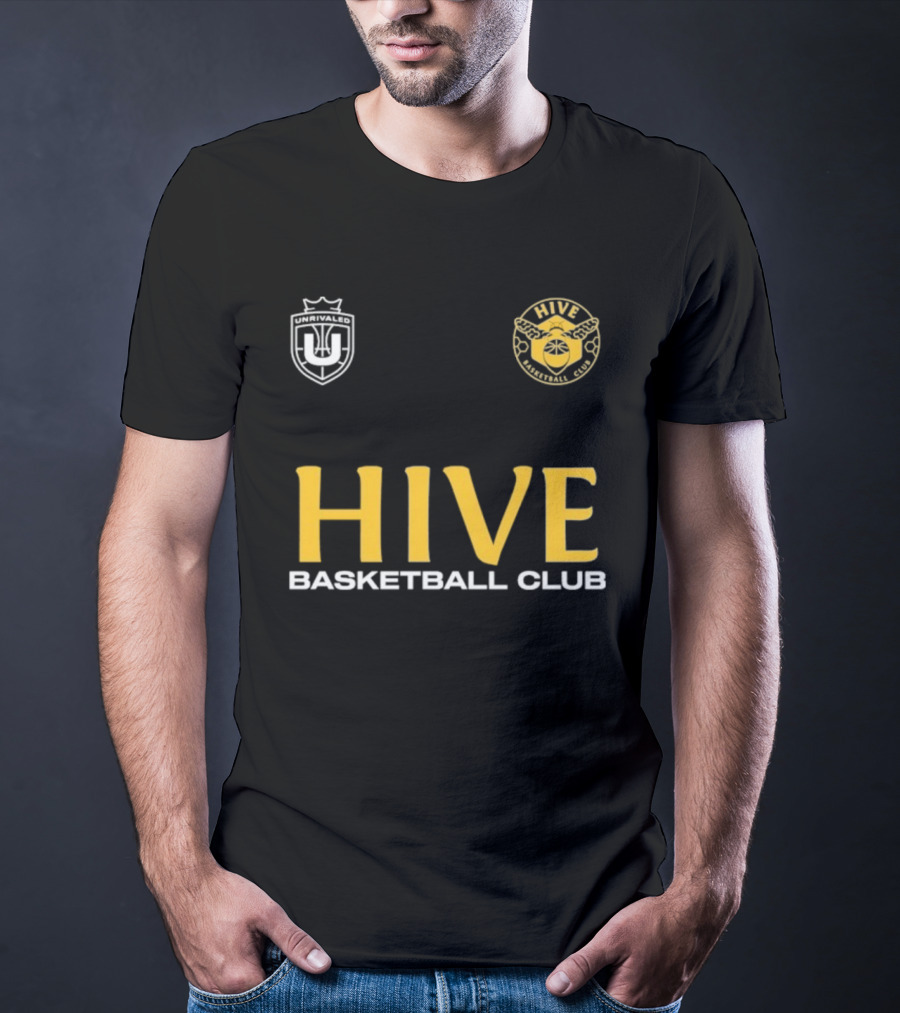 Unrivaled Hive Basketball Club Hive Classic Emblem Collaboration T-Shirt