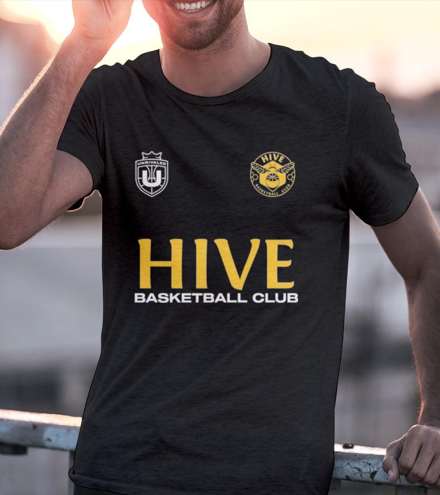 Unrivaled Hive Basketball Club Hive Classic Emblem Collaboration T-Shirt