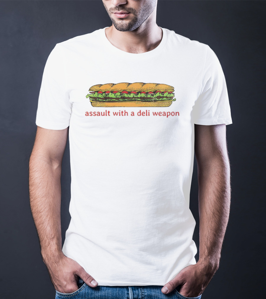 Assault With A Deli Weapon DC Sandwich Thrower Anti Ice Resist Sub Artistry T-Shirt