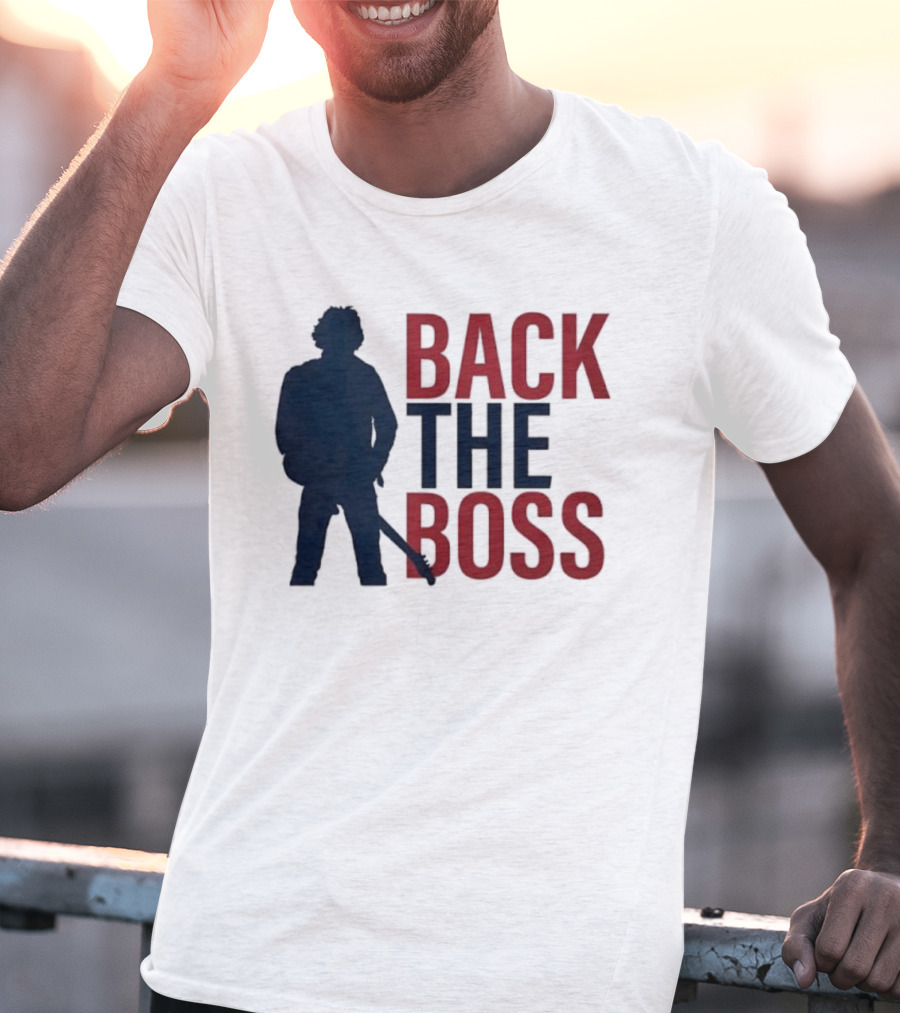 Bruce Springsteen Back The Boss Silhouette T-Shirt