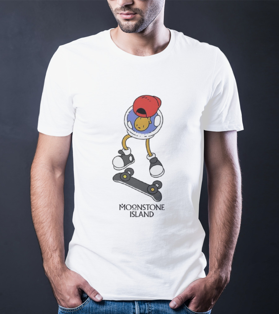 Moonstone Island SRG Video Game Character Skater T-Shirt