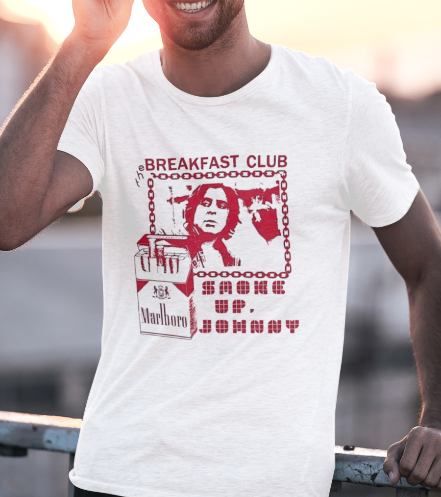 The Breakfast Club Smoke Up Johnny Marlboro T-Shirt