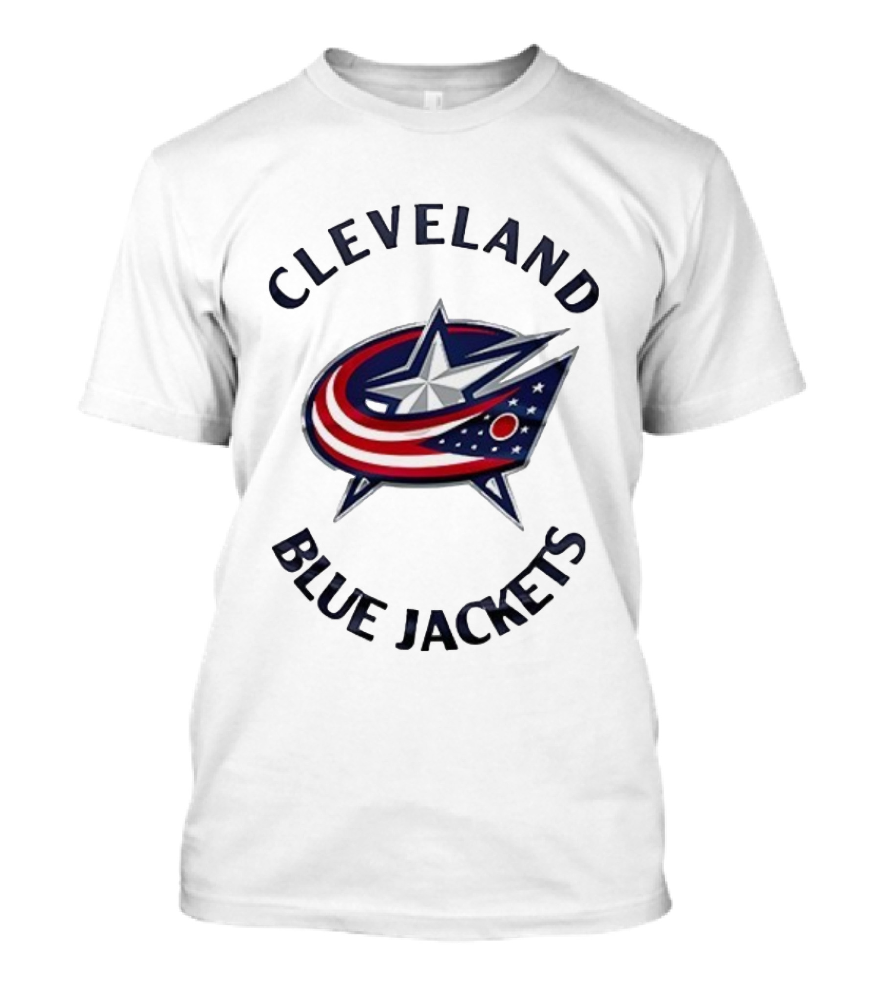 Cleveland Blue Jackets 2025 Retro Stars And Stripes Iconic Style T-Shirt