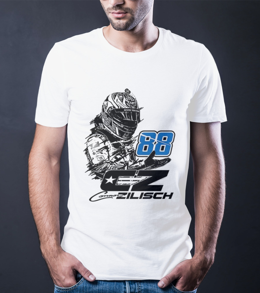 Connor Zilisch Number 88 NASCAR Racing Series T-Shirt
