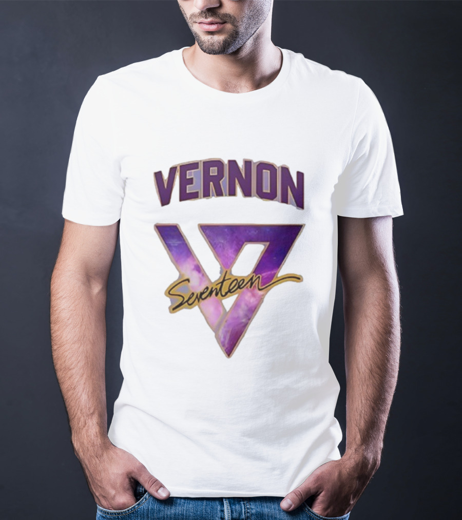 Seventeen World Tour Vernon Collaboration With Los Angeles Lakers T-Shirt