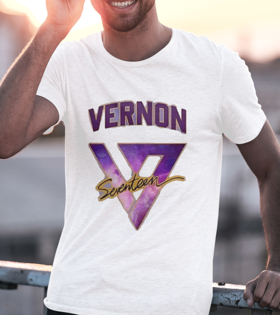 Seventeen World Tour Vernon Collaboration With Los Angeles Lakers T-Shirt